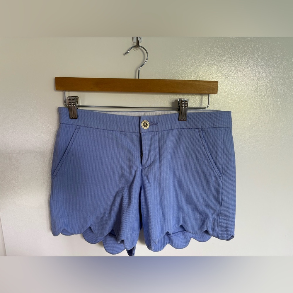 Lilly Pulitzer, Buttercup Stretch Short in Periwinkle Purple, NWT, Size 0